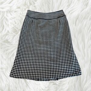 Carlisle Black and White A-Line Skirt